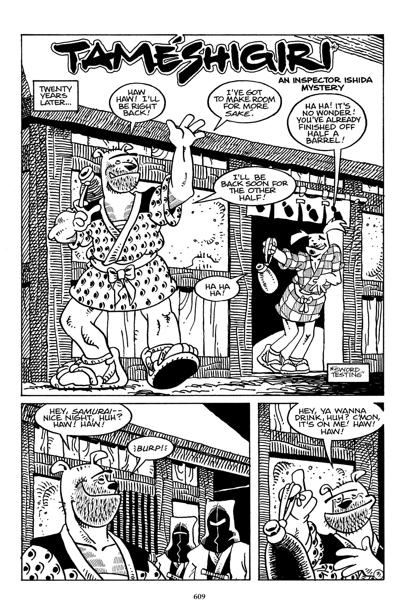 Read online The Usagi Yojimbo Saga comic -  Issue # TPB 2 - 601