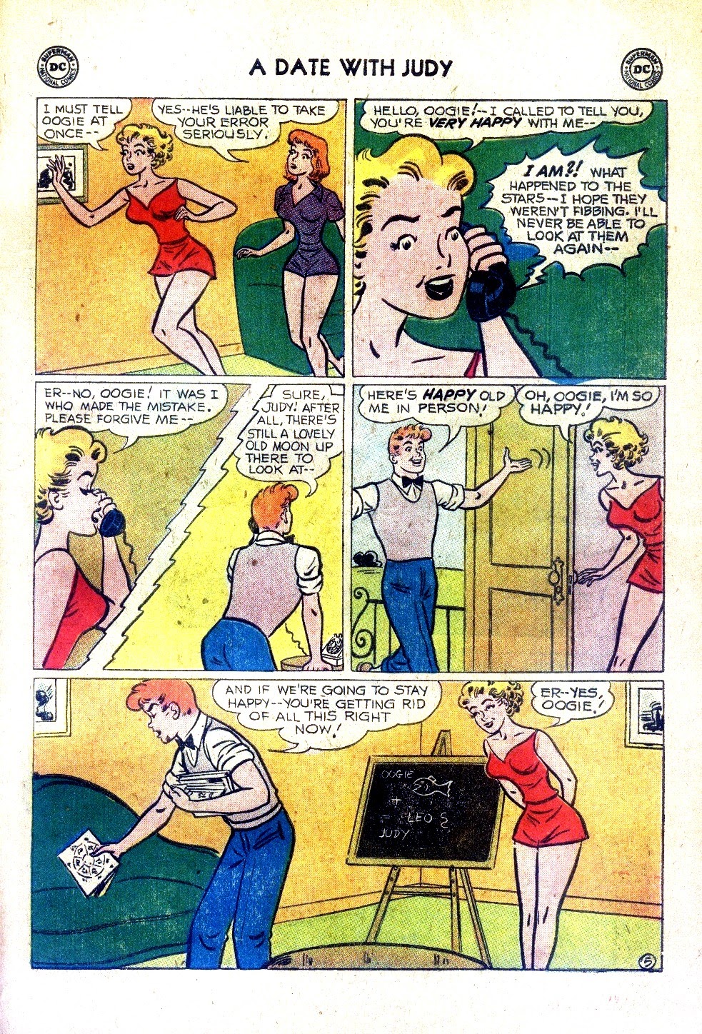 Read online A Date with Judy comic -  Issue #72 - 31