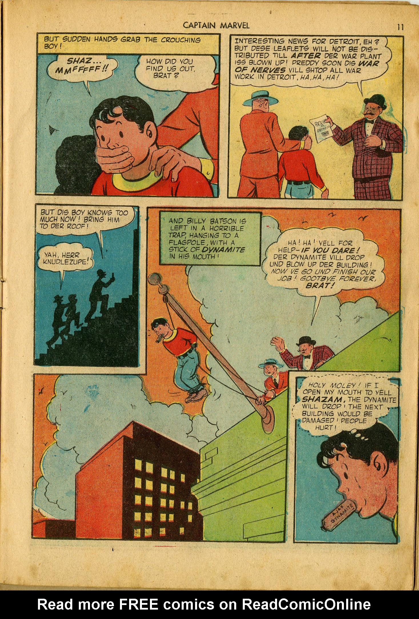 Read online Captain Marvel Adventures comic -  Issue #25 - 11