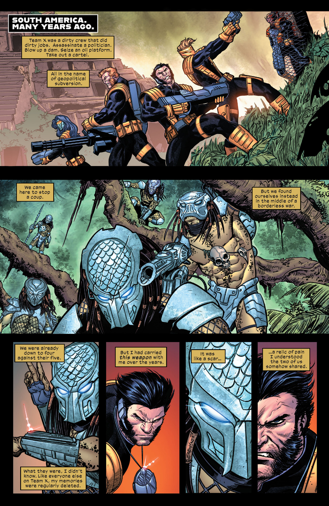 Read online Predator vs. Wolverine comic -  Issue #2 - 8