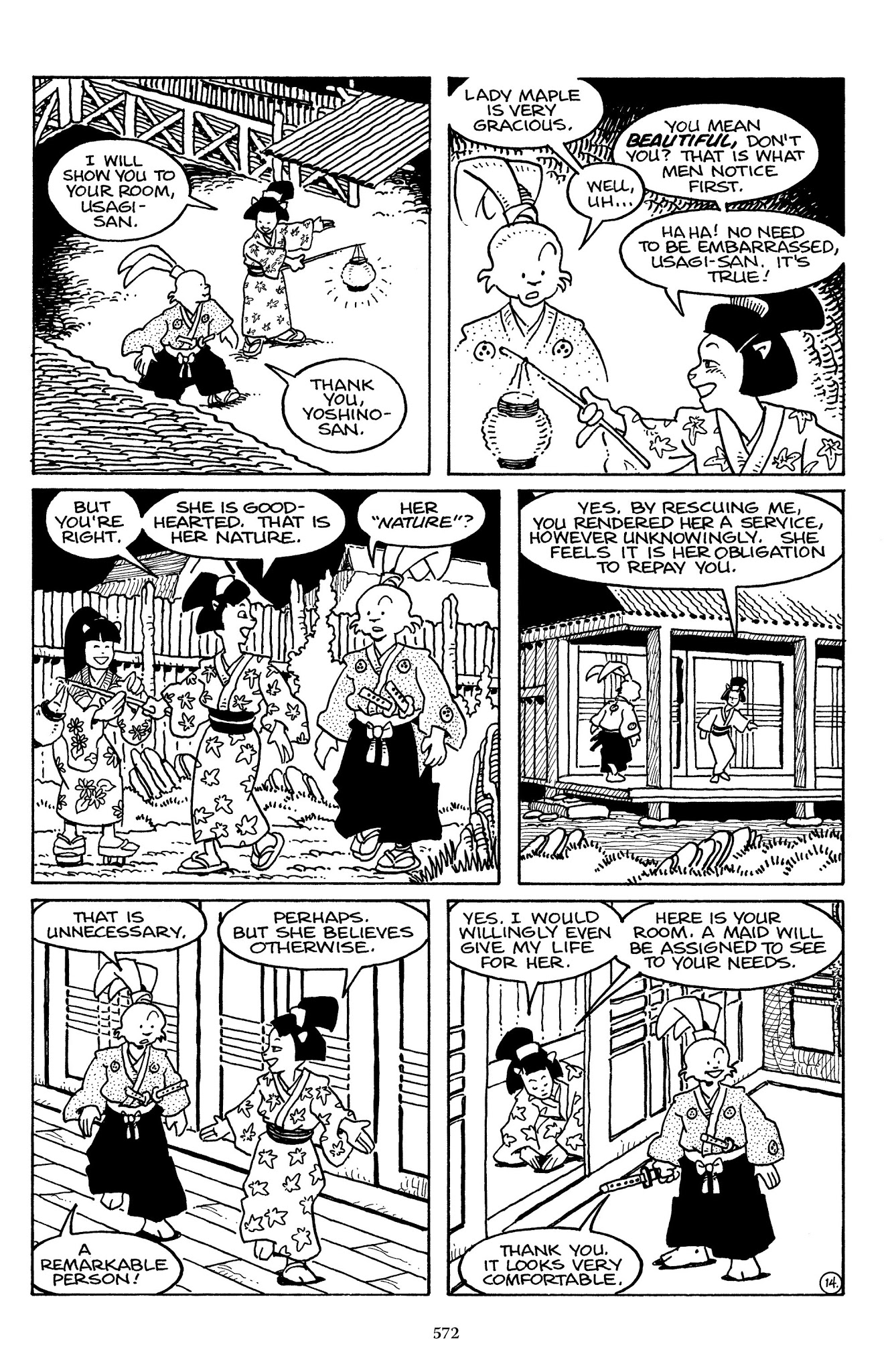 Read online The Usagi Yojimbo Saga comic -  Issue # TPB 2 - 564