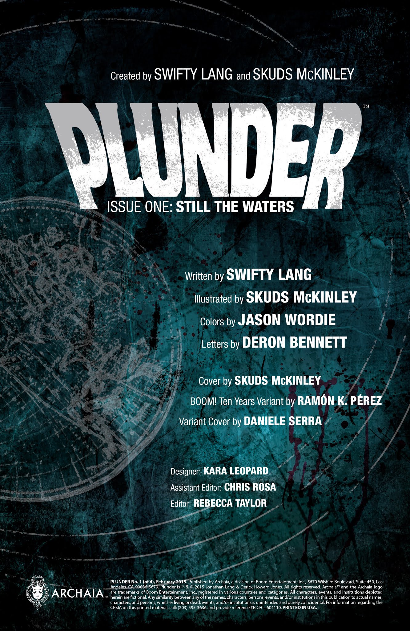 Read online Plunder comic -  Issue #1 - 3