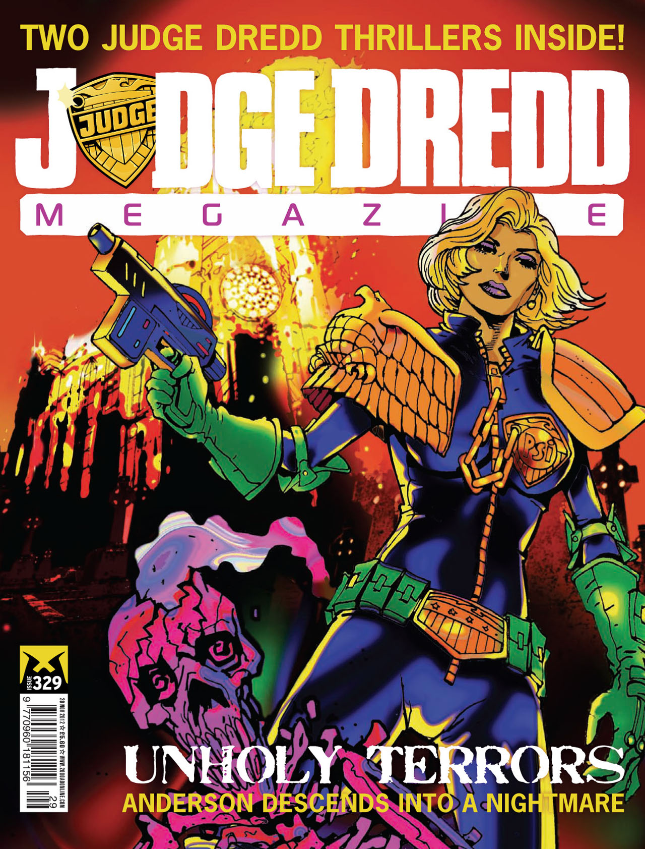 Read online Judge Dredd Megazine (Vol. 5) comic -  Issue #329 - 1