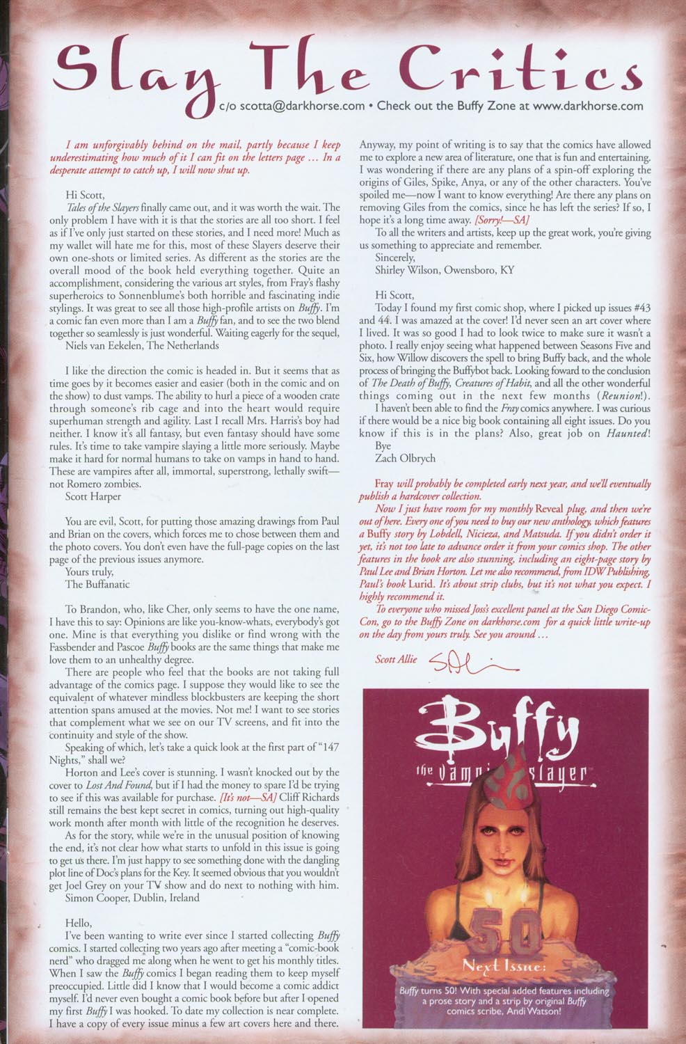 Read online Buffy the Vampire Slayer (1998) comic -  Issue #49 - 23