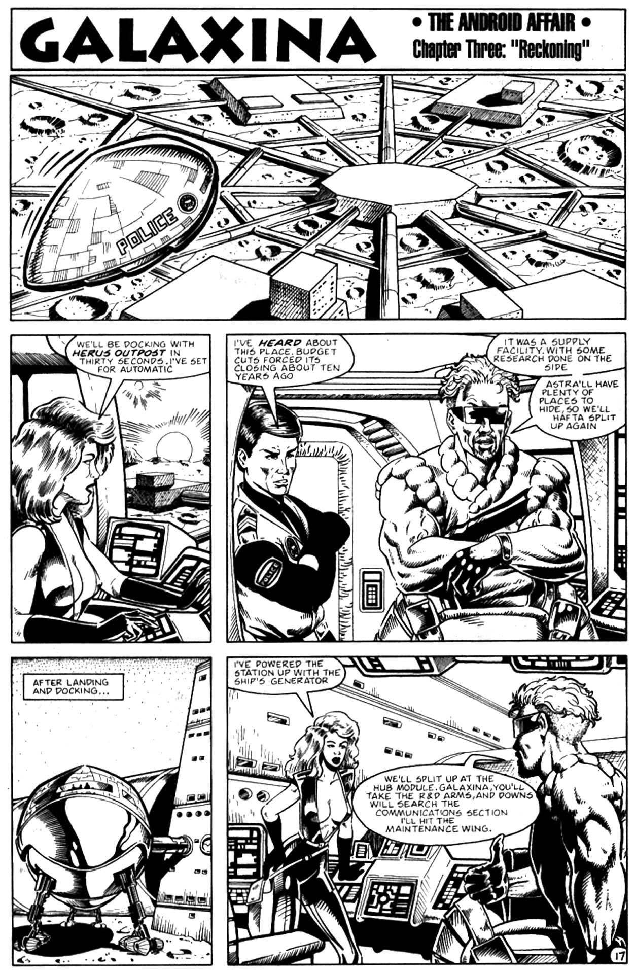 Read online Galaxina comic -  Issue #3 - 20