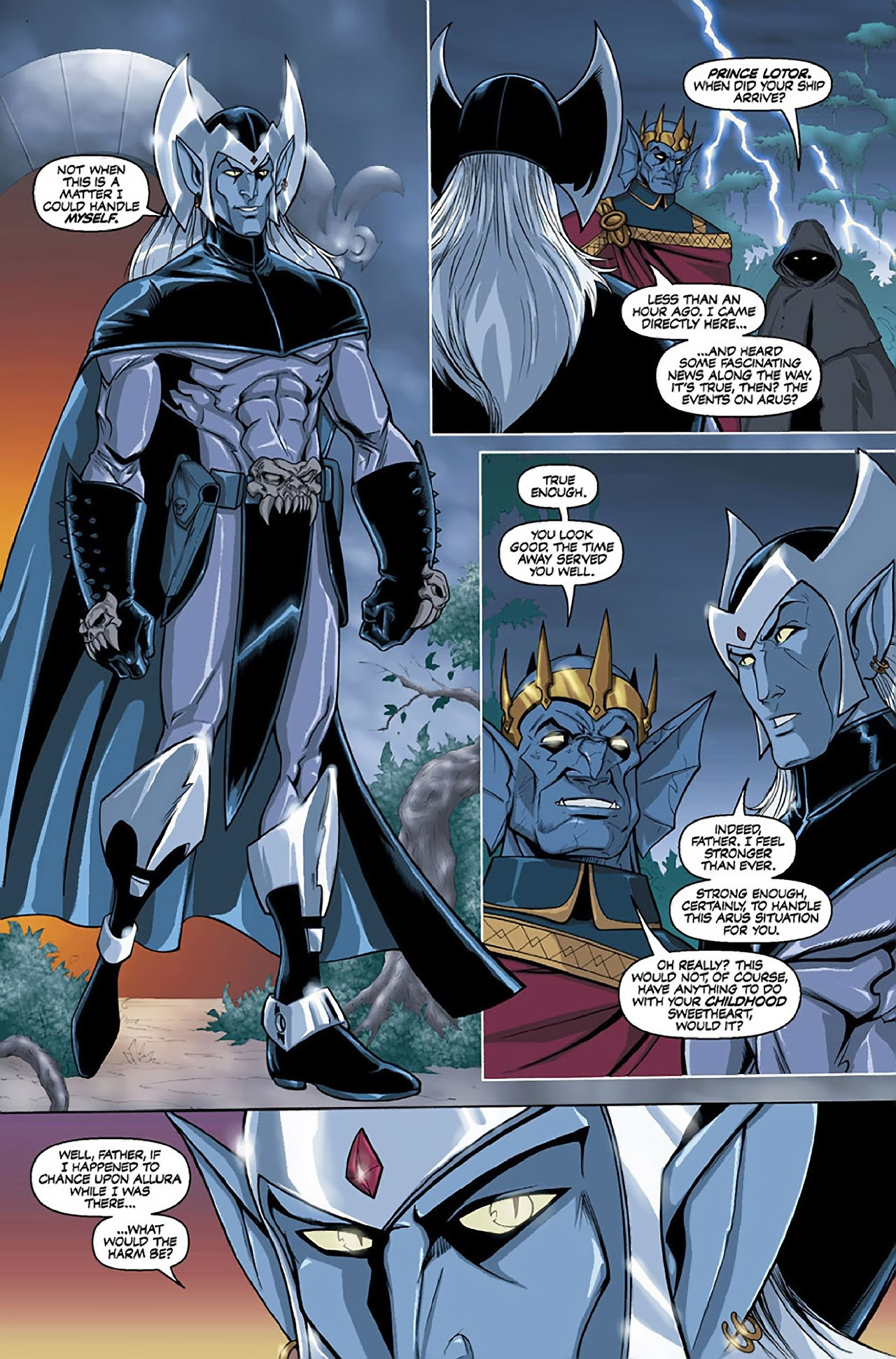 Read online Voltron: Defender of the Universe (Existed) comic -  Issue #3 - 17