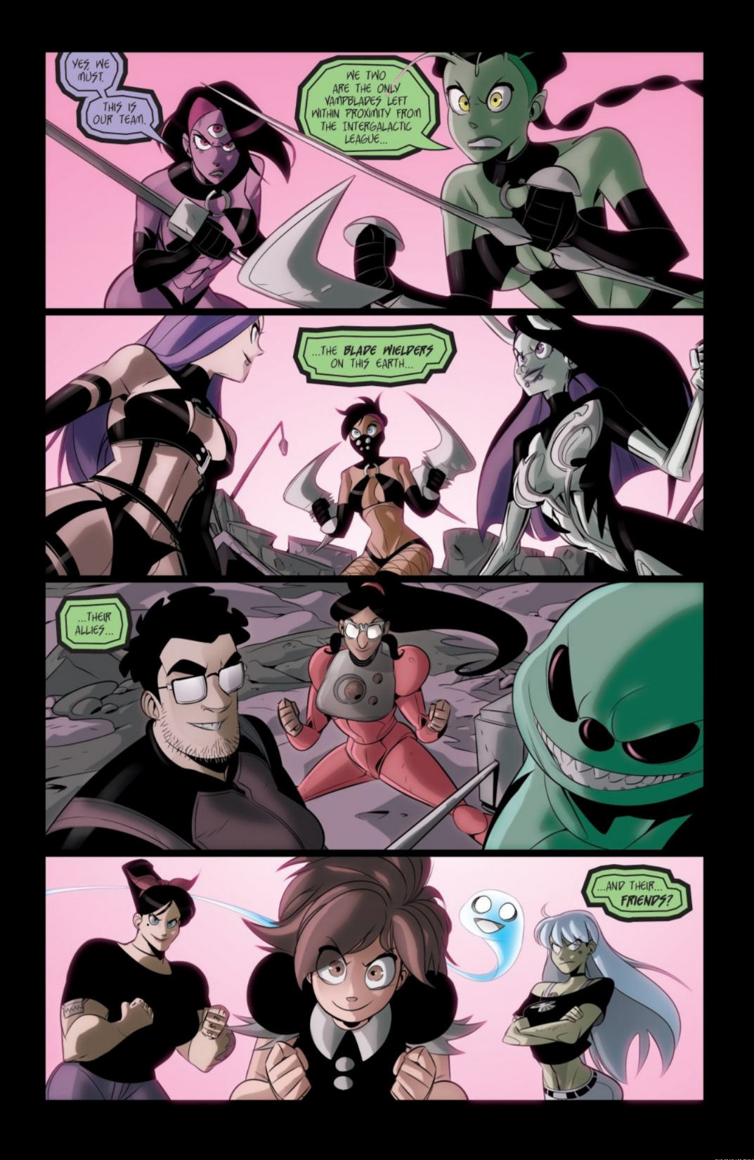 Read online Vampblade Season 4 comic -  Issue #10 - 12