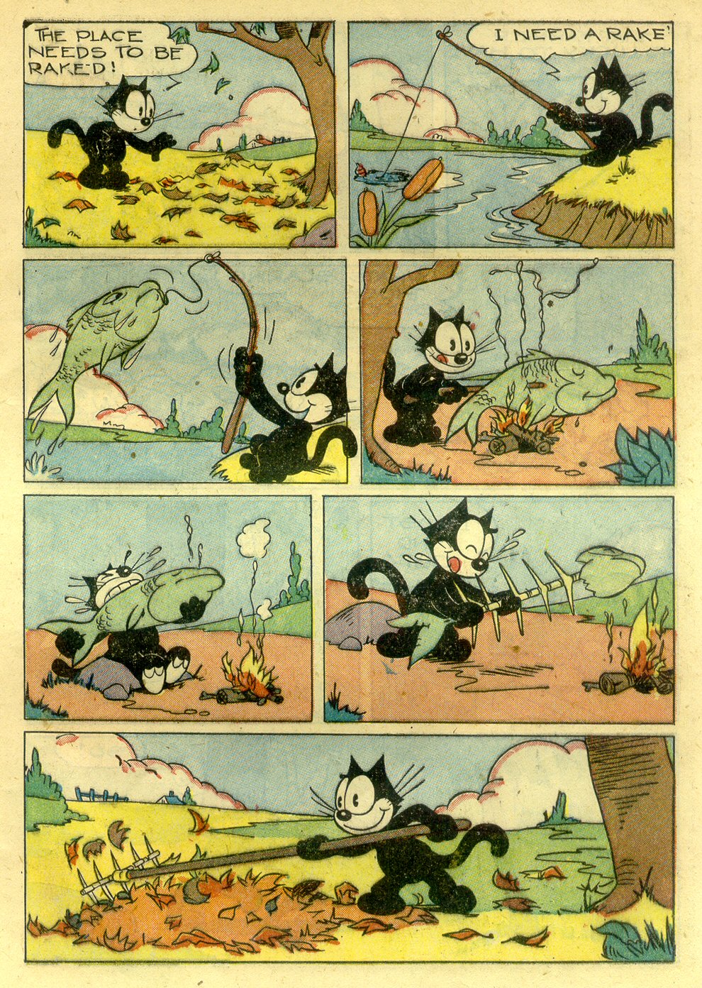 Read online Felix the Cat (1948) comic -  Issue #9 - 9