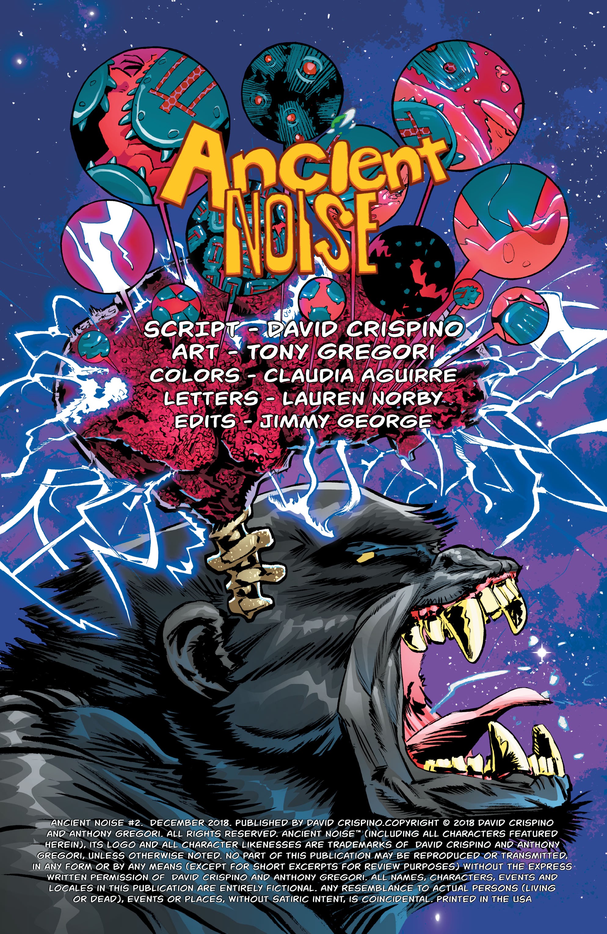 Read online Ancient Noise comic -  Issue #2 - 2