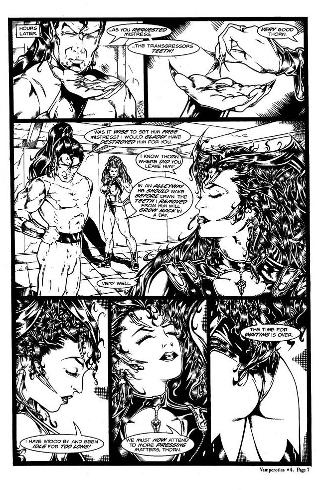 Read online Vamperotica comic -  Issue #4 - 9
