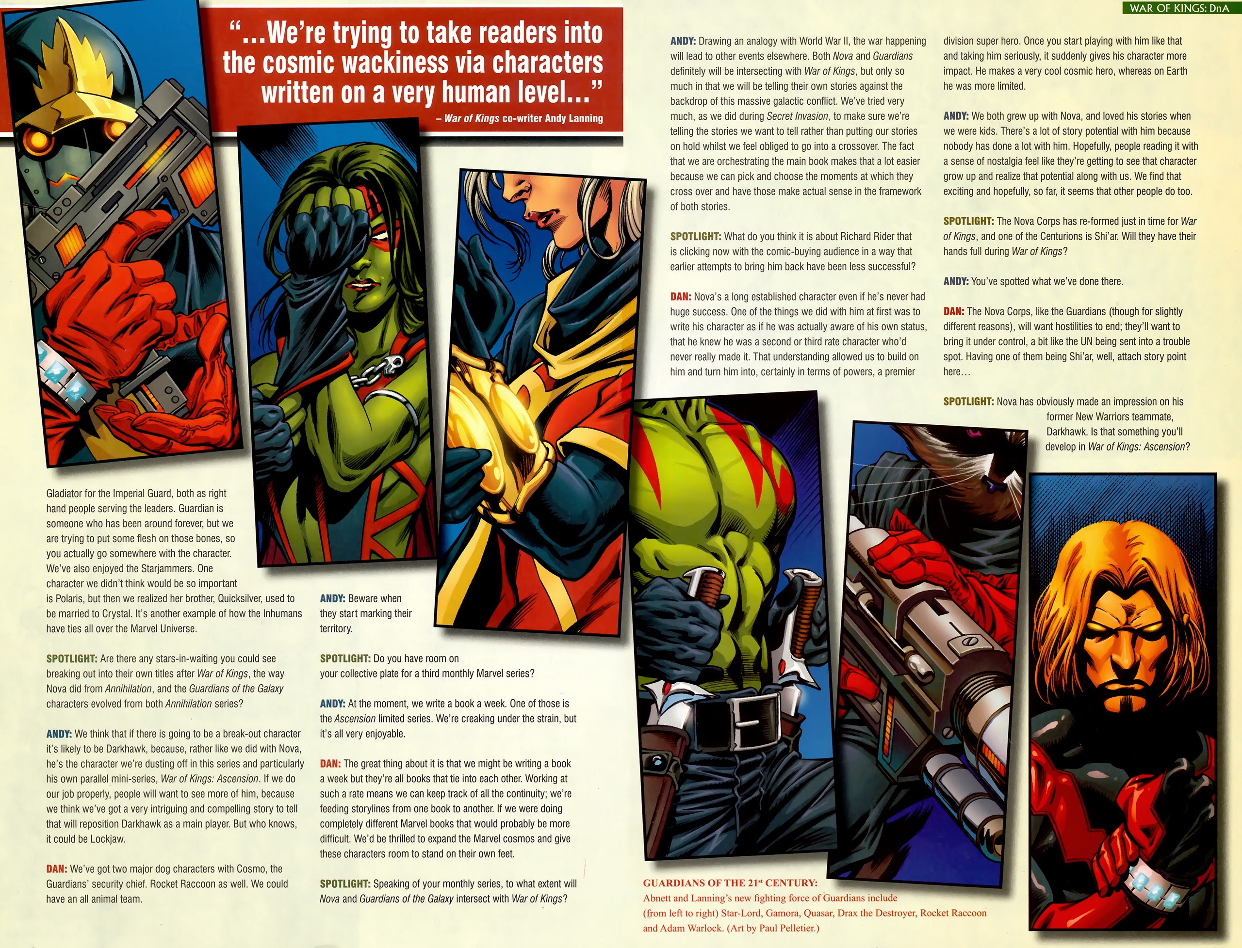 Read online Marvel Spotlight: War Of Kings comic -  Issue # Full - 5