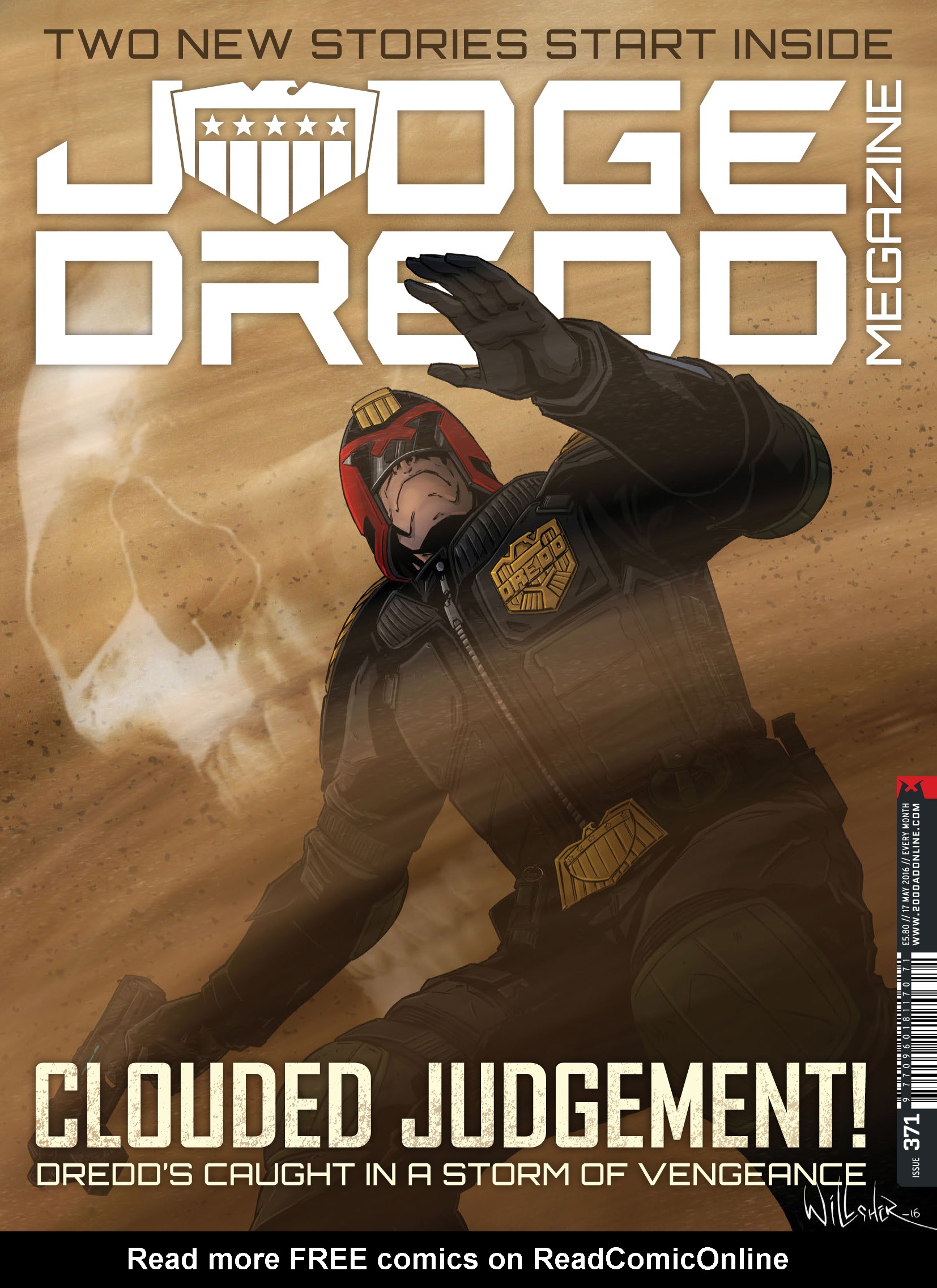 Read online Judge Dredd Megazine (Vol. 5) comic -  Issue #371 - 1