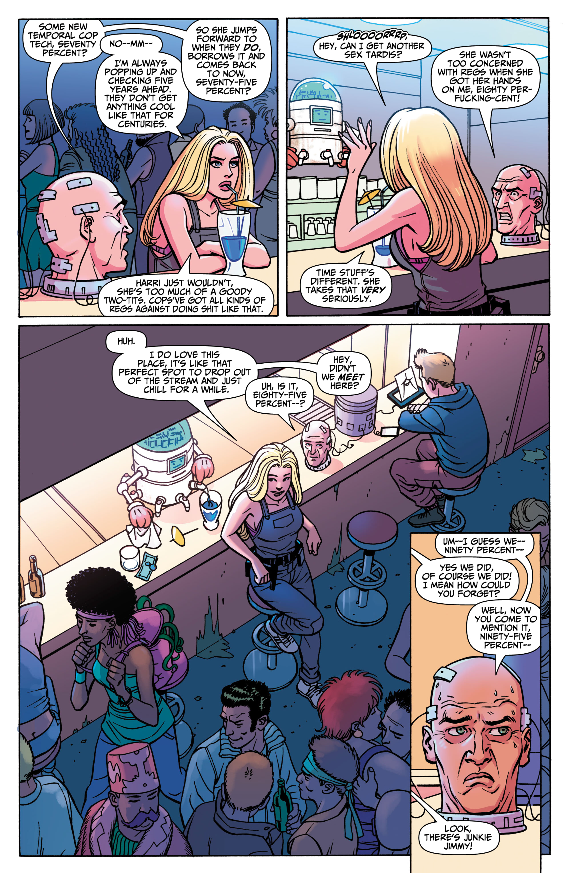 Read online Marjorie Finnegan, Temporal Criminal comic -  Issue #3 - 9