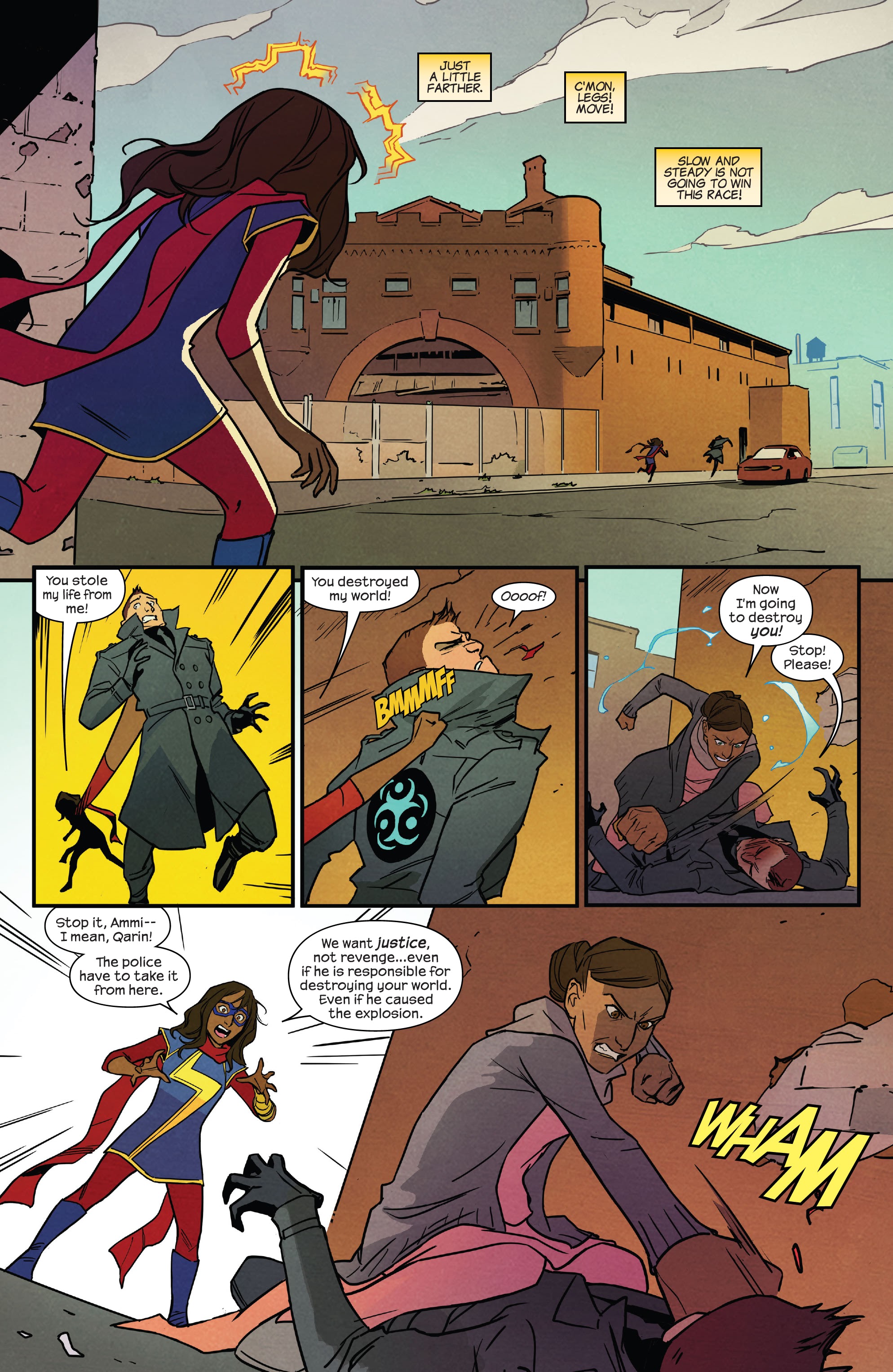Read online Ms. Marvel: Beyond the Limit comic -  Issue #3 - 21