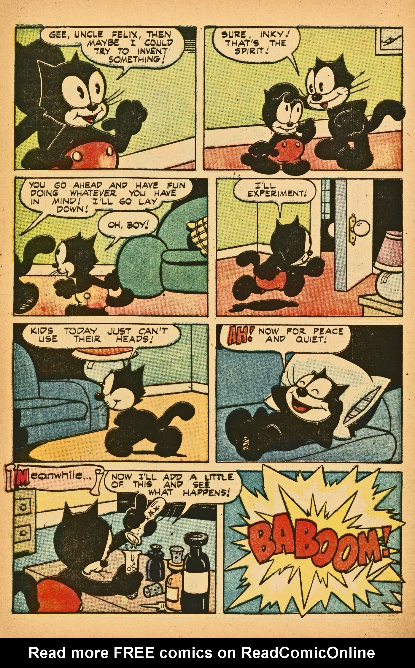Read online Felix the Cat (1951) comic -  Issue #46 - 30