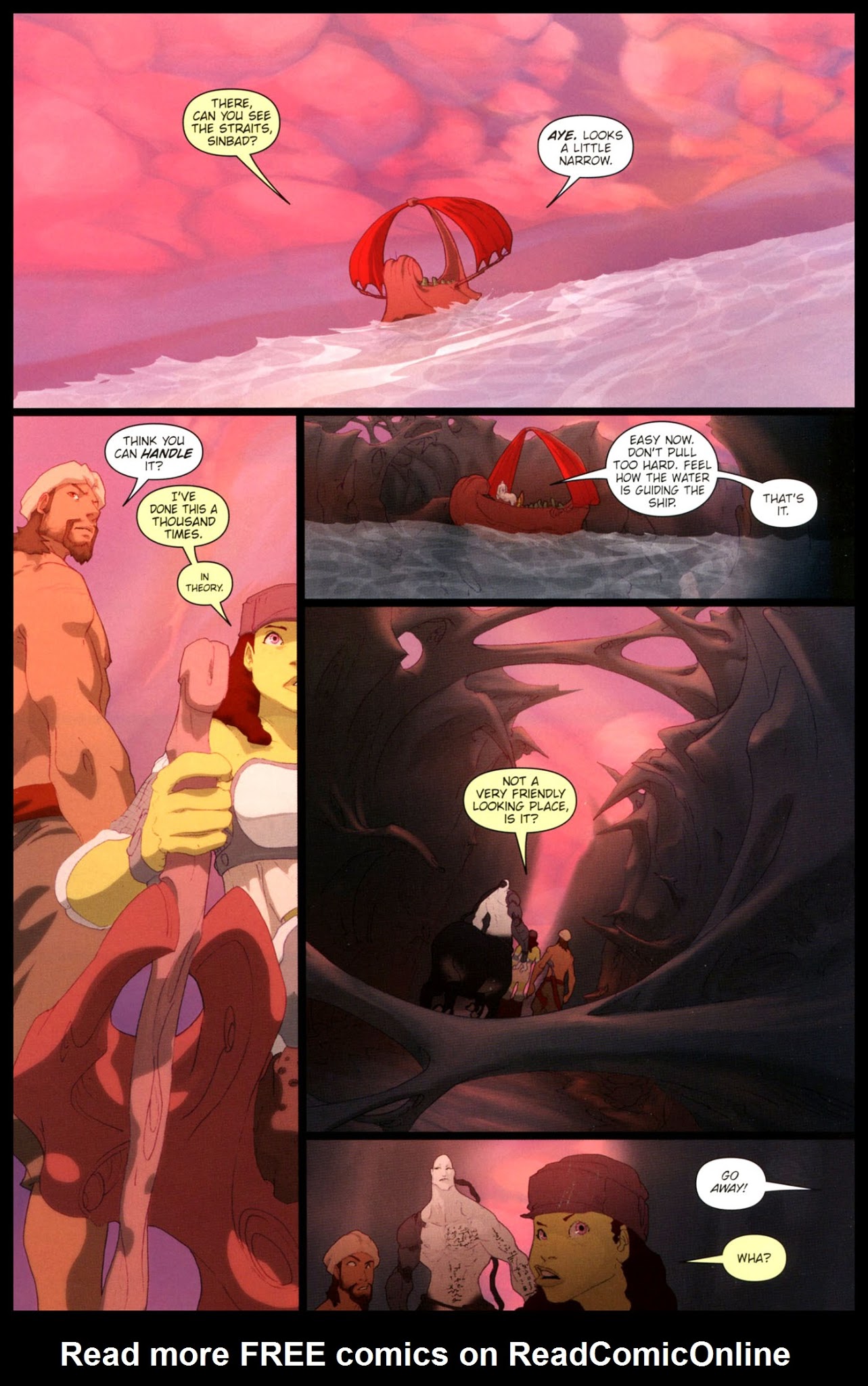 Read online Sinbad: Rogue of Mars comic -  Issue #2 - 23