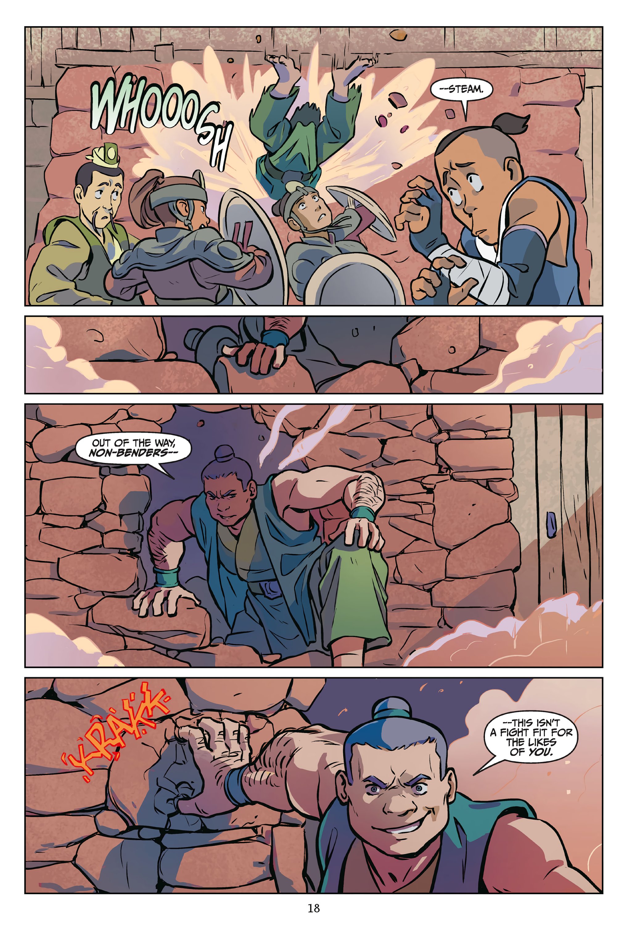 Read online Nickelodeon Avatar: The Last Airbender - Imbalance comic -  Issue # _Omnibus (Part 1) - 19
