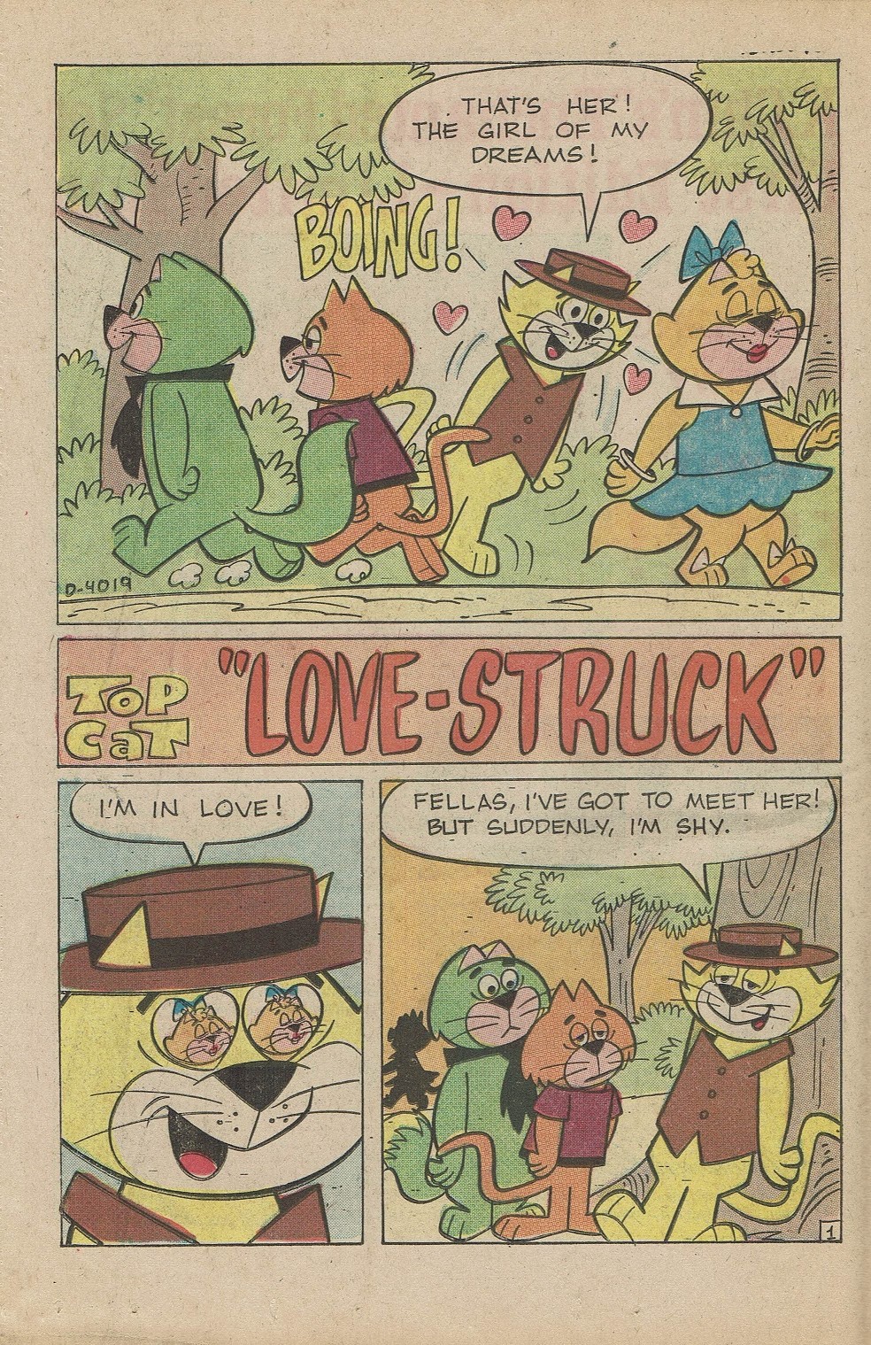 Read online Top Cat (1970) comic -  Issue #17 - 18