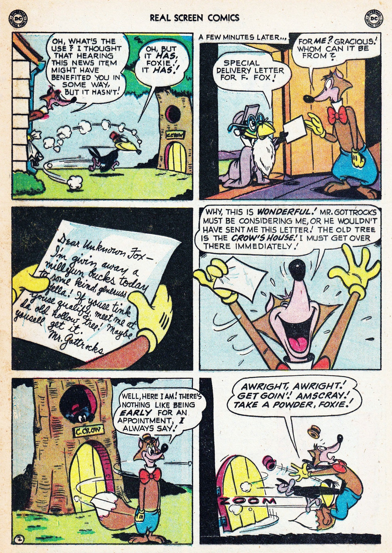 Read online Real Screen Comics comic -  Issue #37 - 22