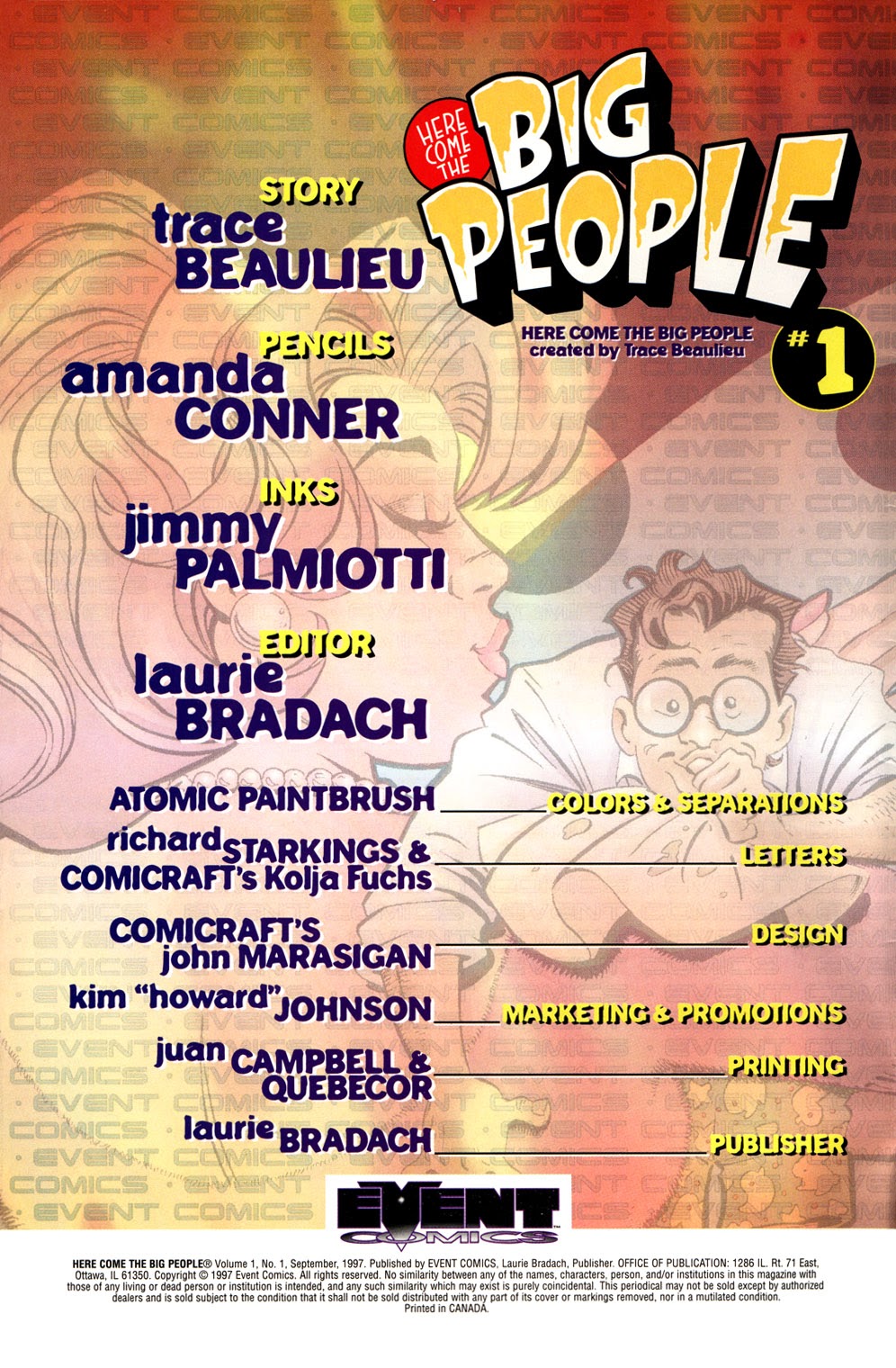 Read online Here Comes The Big People comic -  Issue # Full - 5