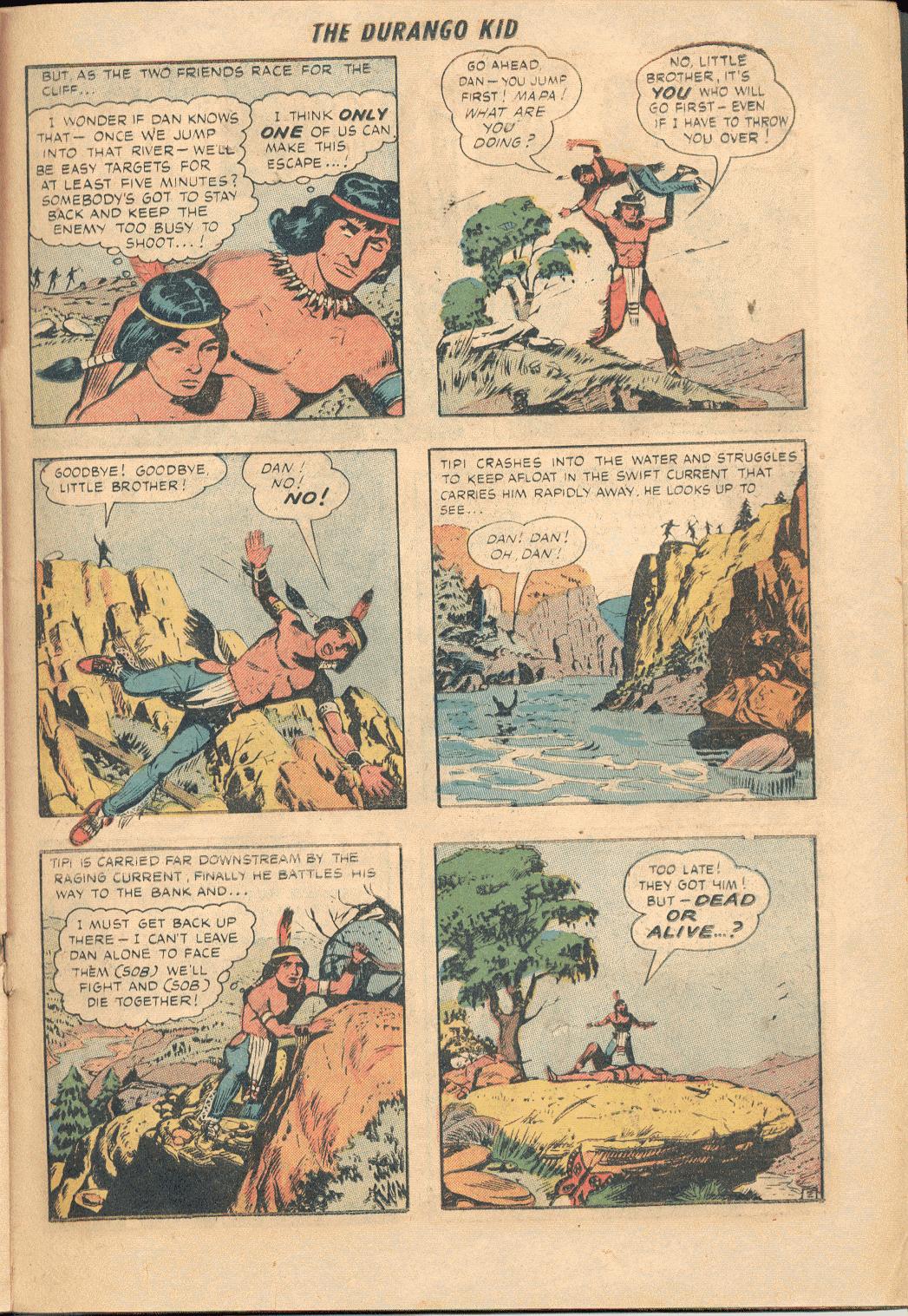 Read online Charles Starrett as The Durango Kid comic -  Issue #20 - 21