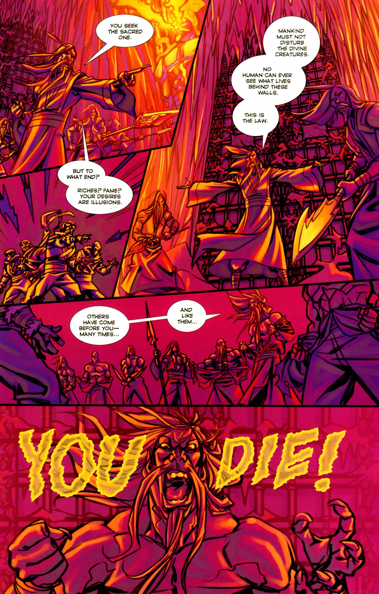 Read online Yeti vs. Vampire comic -  Issue #1 - 6