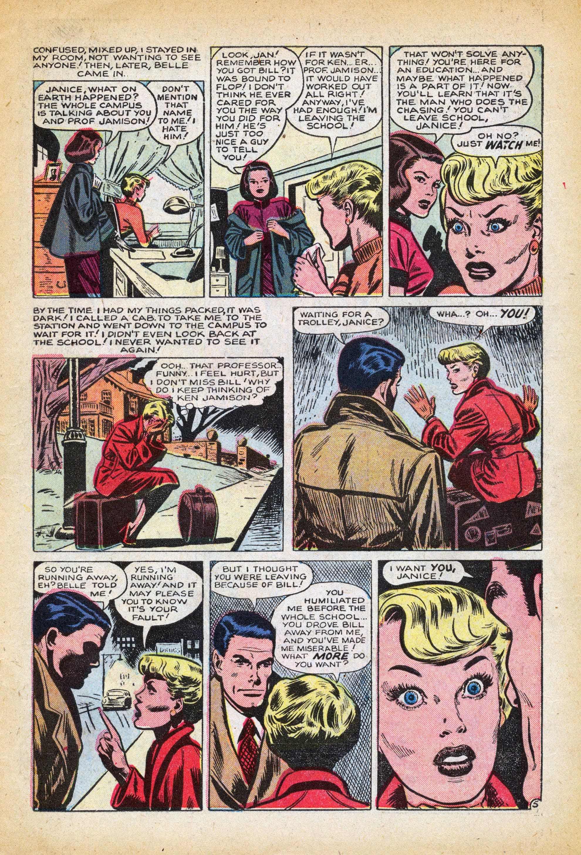 Read online Love Romances comic -  Issue #29 - 7