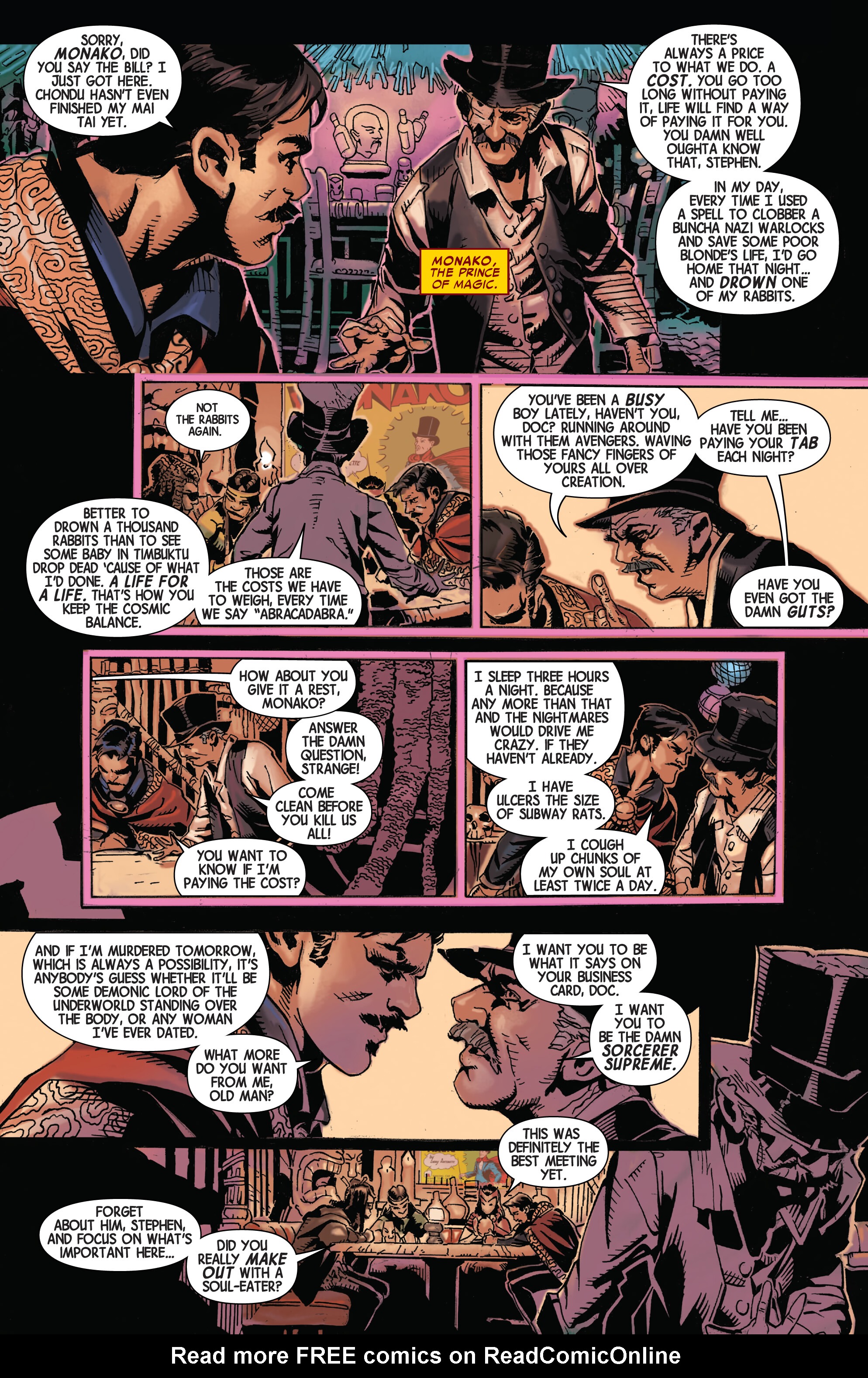 Read online Doctor Strange by Aaron & Bachalo Omnibus comic -  Issue # TPB (Part 1) - 19