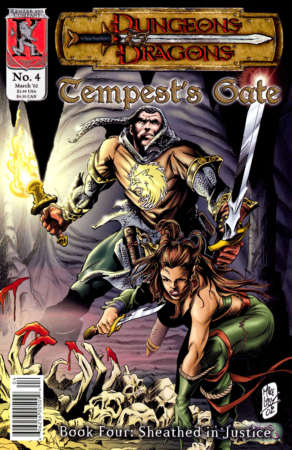 Read online Dungeons & Dragons: Tempests Gate comic -  Issue #4 - 1