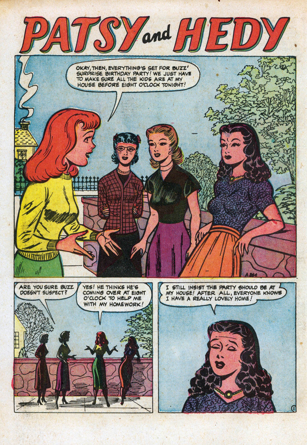 Read online Patsy and Hedy comic -  Issue #3 - 22