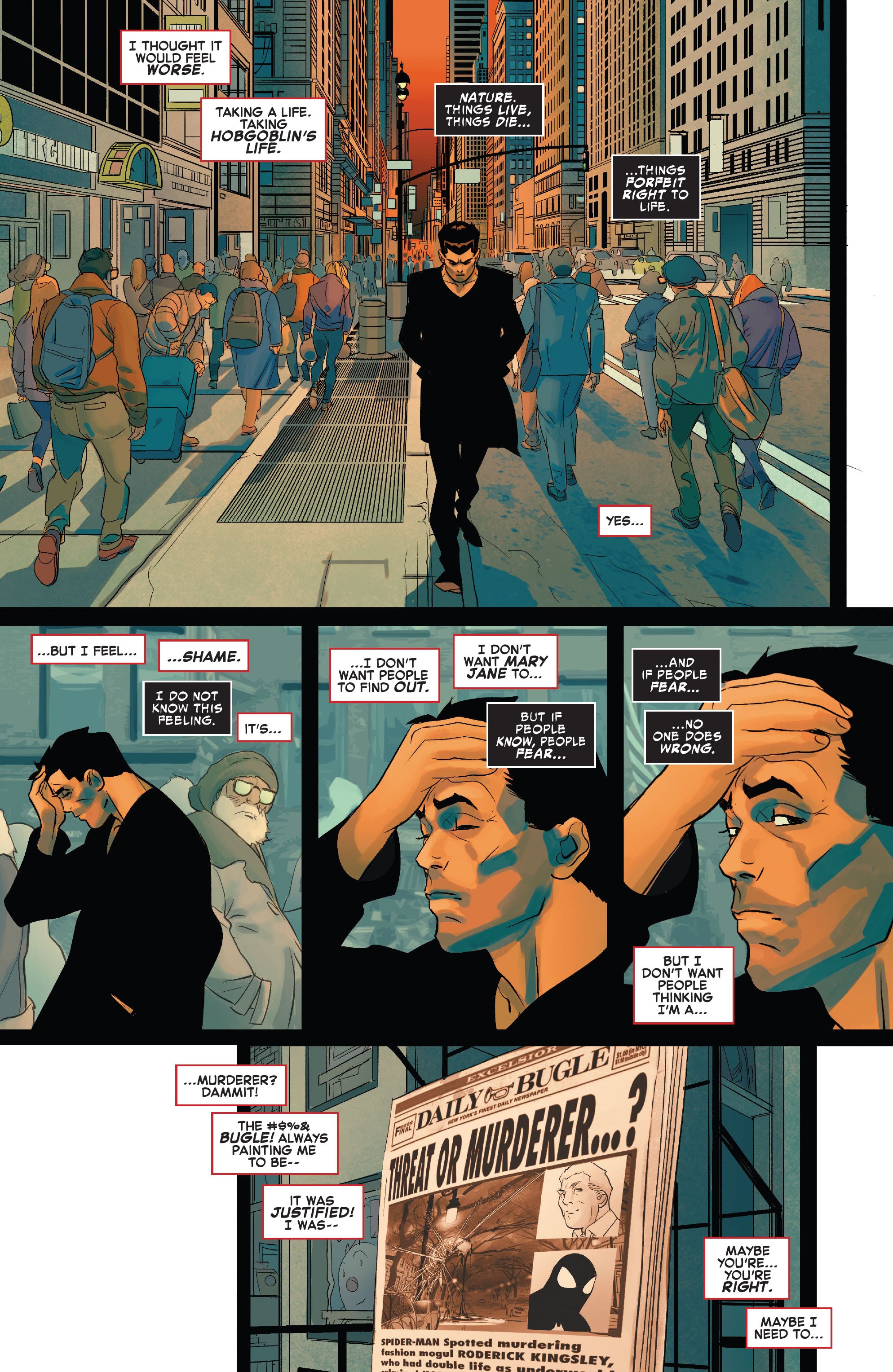 Read online Spider-Man: The Spider's Shadow comic -  Issue #2 - 4