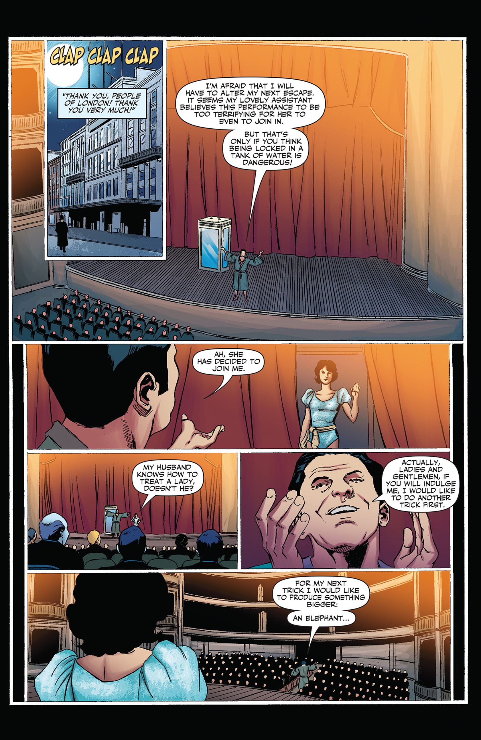 Read online Sherlock Holmes vs. Harry Houdini comic -  Issue #3 - 10