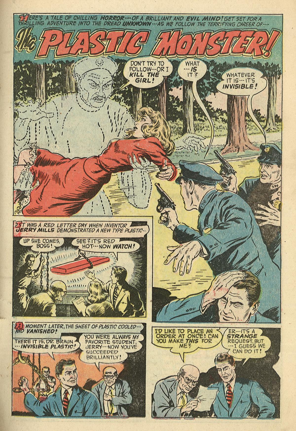Read online Adventures Into The Unknown comic -  Issue #47 - 19