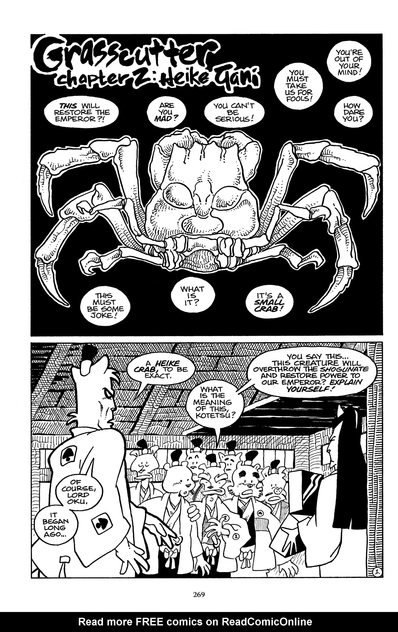 Read online The Usagi Yojimbo Saga comic -  Issue # TPB 2 - 265