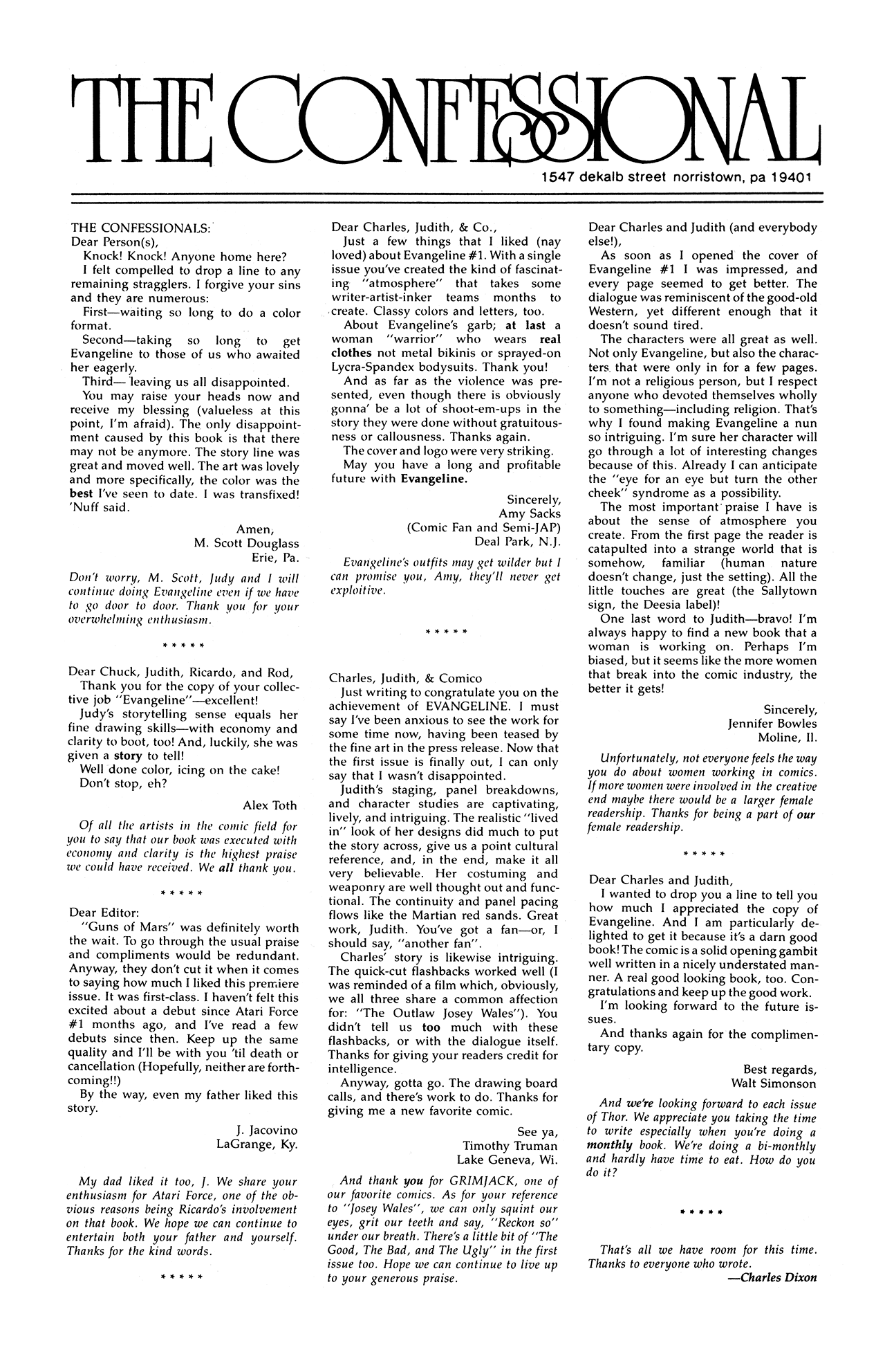 Read online Evangeline (1984) comic -  Issue #2 - 30