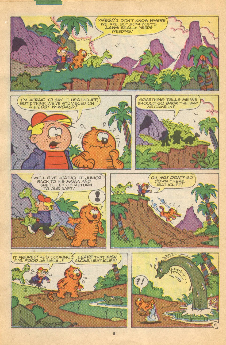 Read online Heathcliff's Funhouse comic -  Issue #9 - 7