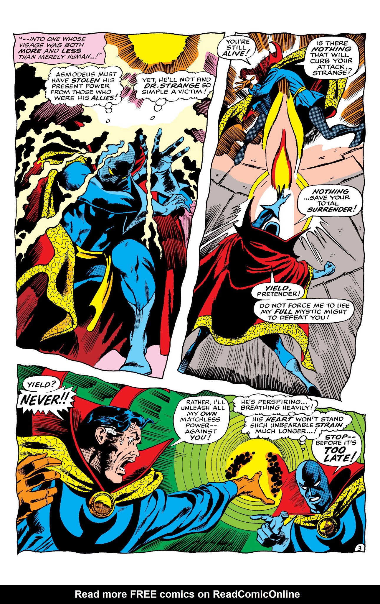 Read online Marvel Masterworks: Doctor Strange comic -  Issue # TPB 3 (Part 2) - 99