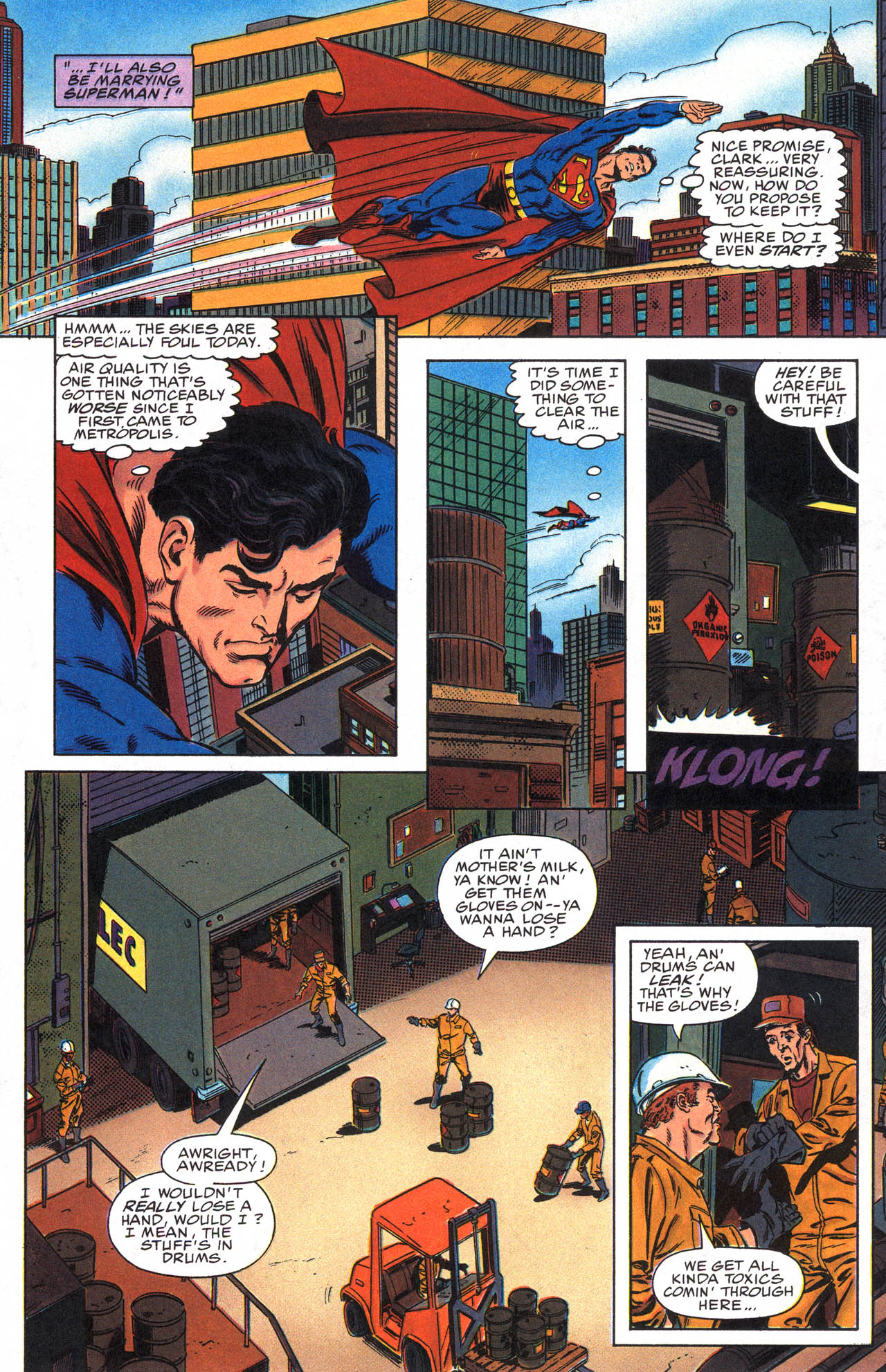 Read online Superman For Earth comic -  Issue # Full - 7