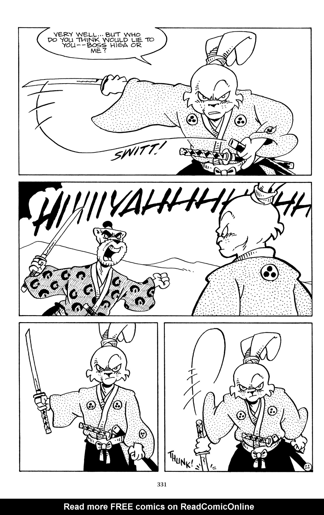 Read online The Usagi Yojimbo Saga comic -  Issue # TPB 7 - 326