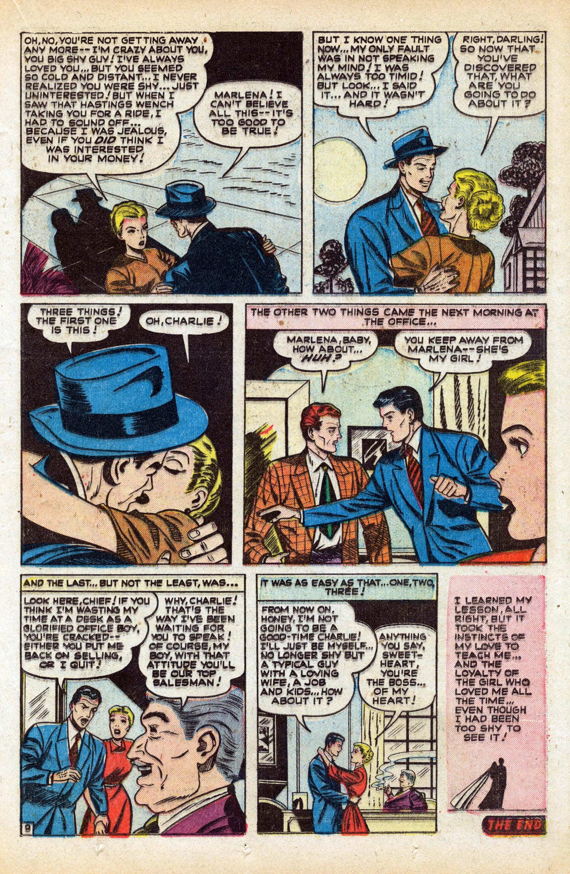 Read online Love Romances comic -  Issue #12 - 23