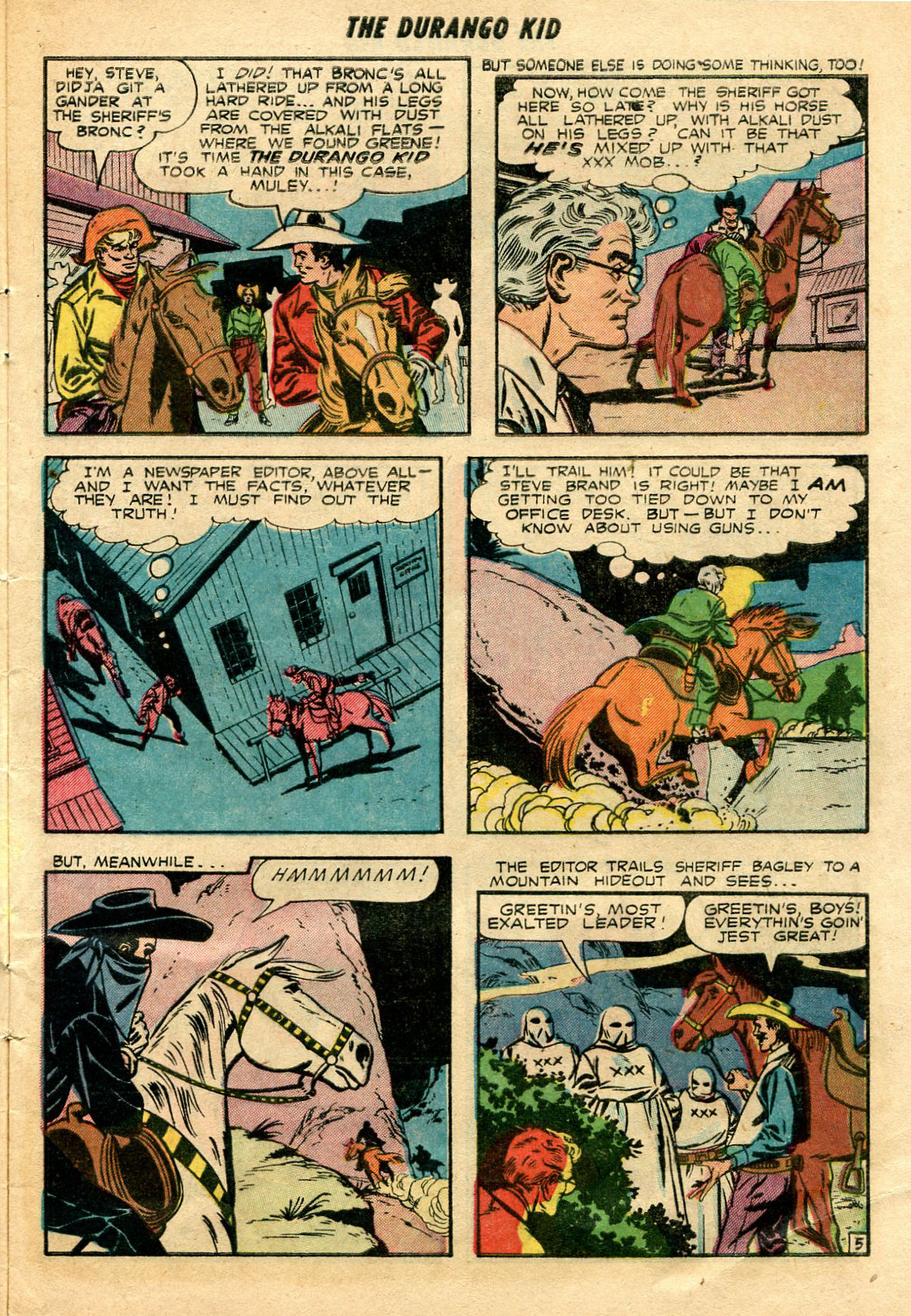 Read online Charles Starrett as The Durango Kid comic -  Issue #18 - 7