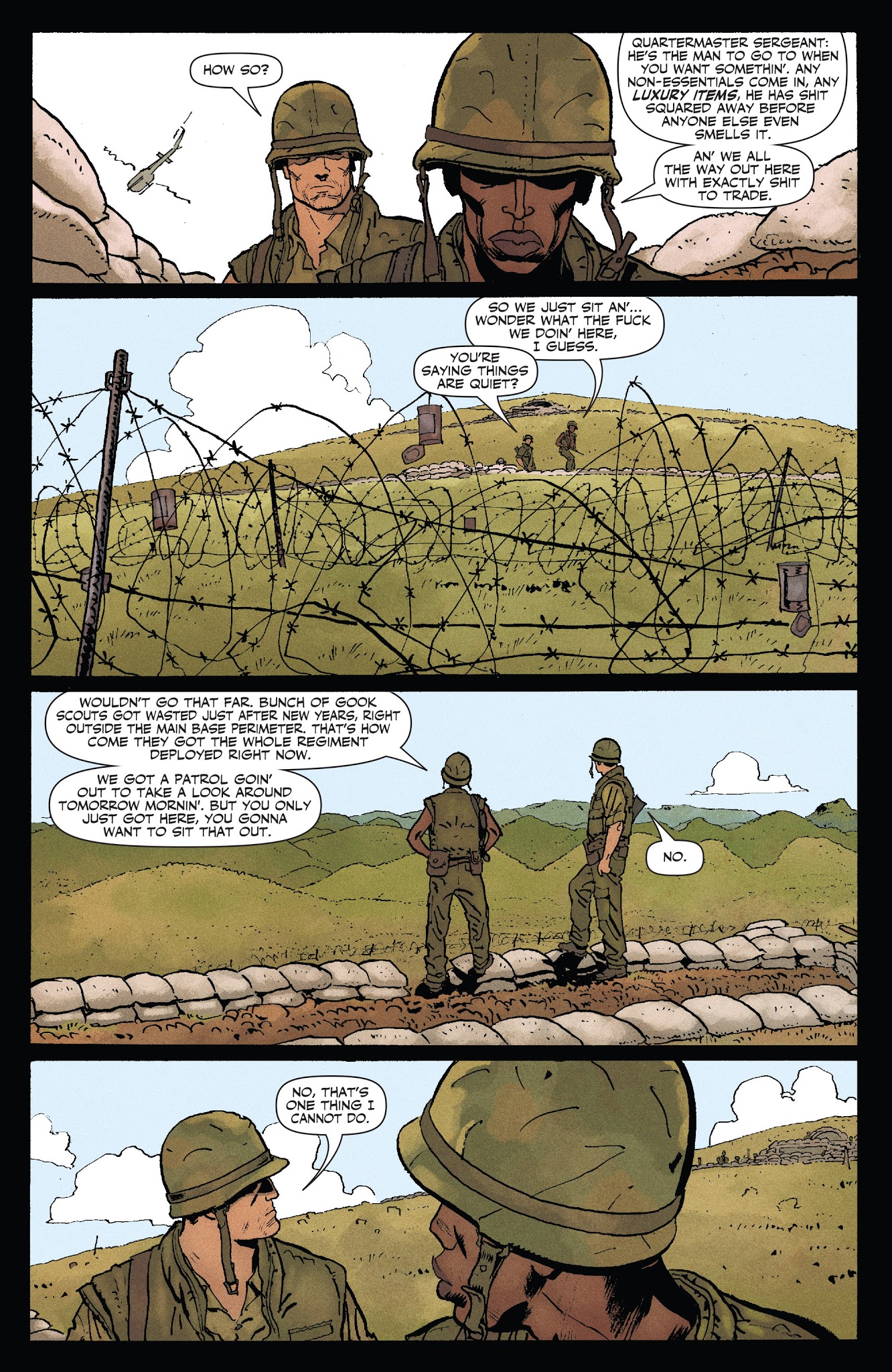 Read online Punisher MAX: The Platoon comic -  Issue #1 - 10