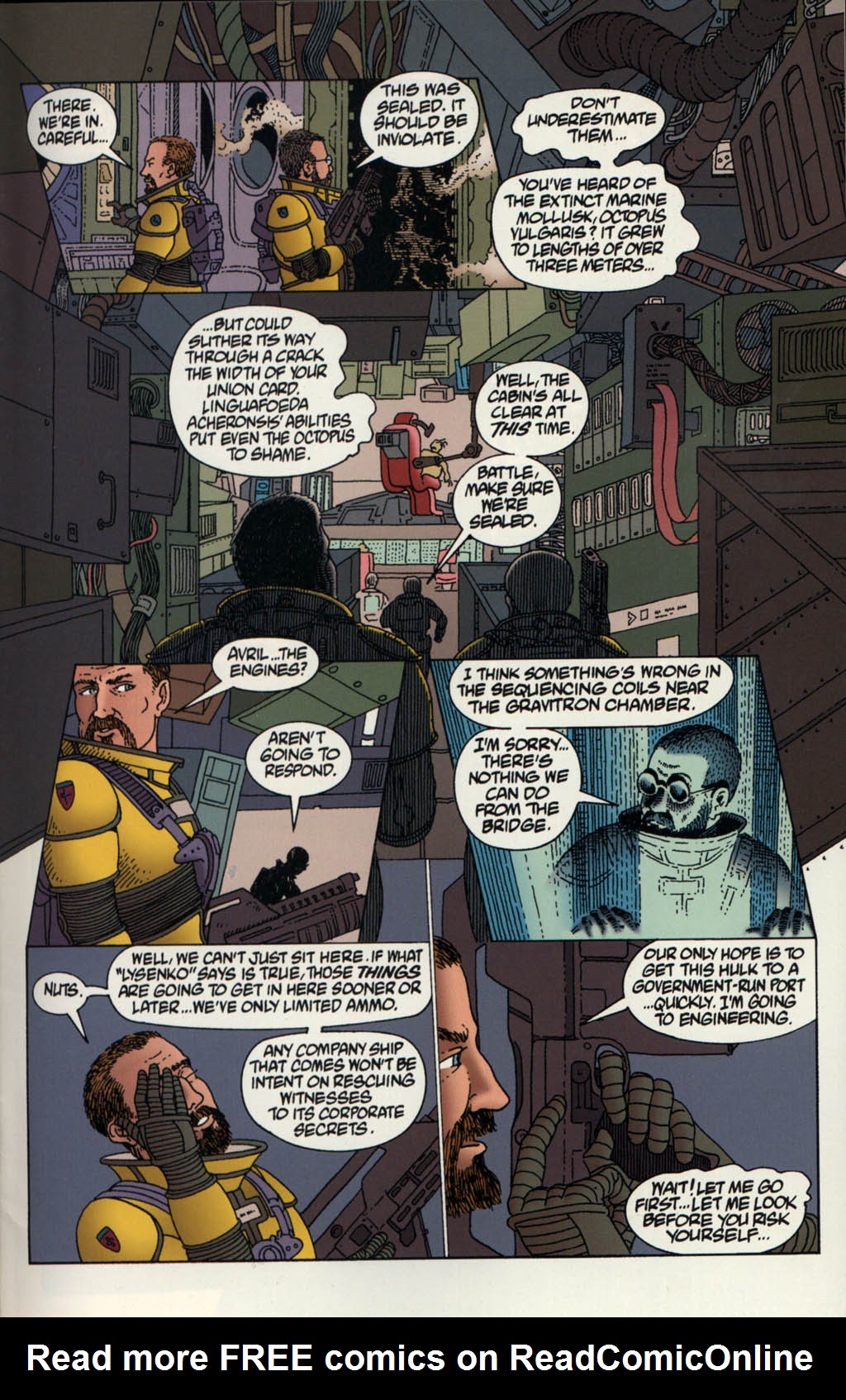 Read online Aliens: Havoc comic -  Issue #2 - 7