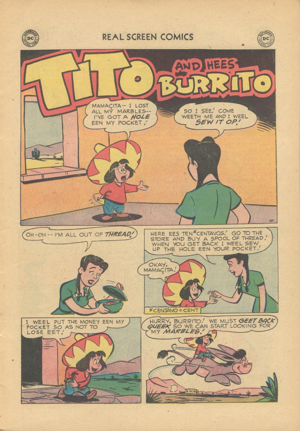 Read online Real Screen Comics comic -  Issue #104 - 11