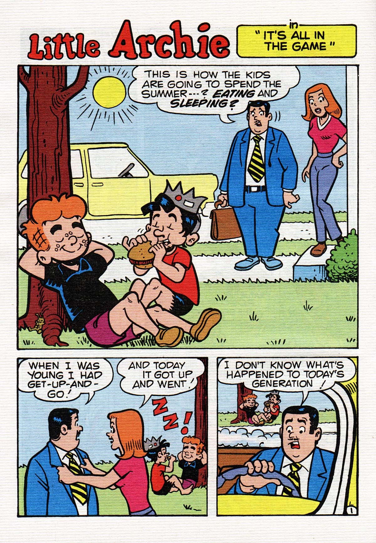 Read online Archie's Double Digest Magazine comic -  Issue #154 - 124
