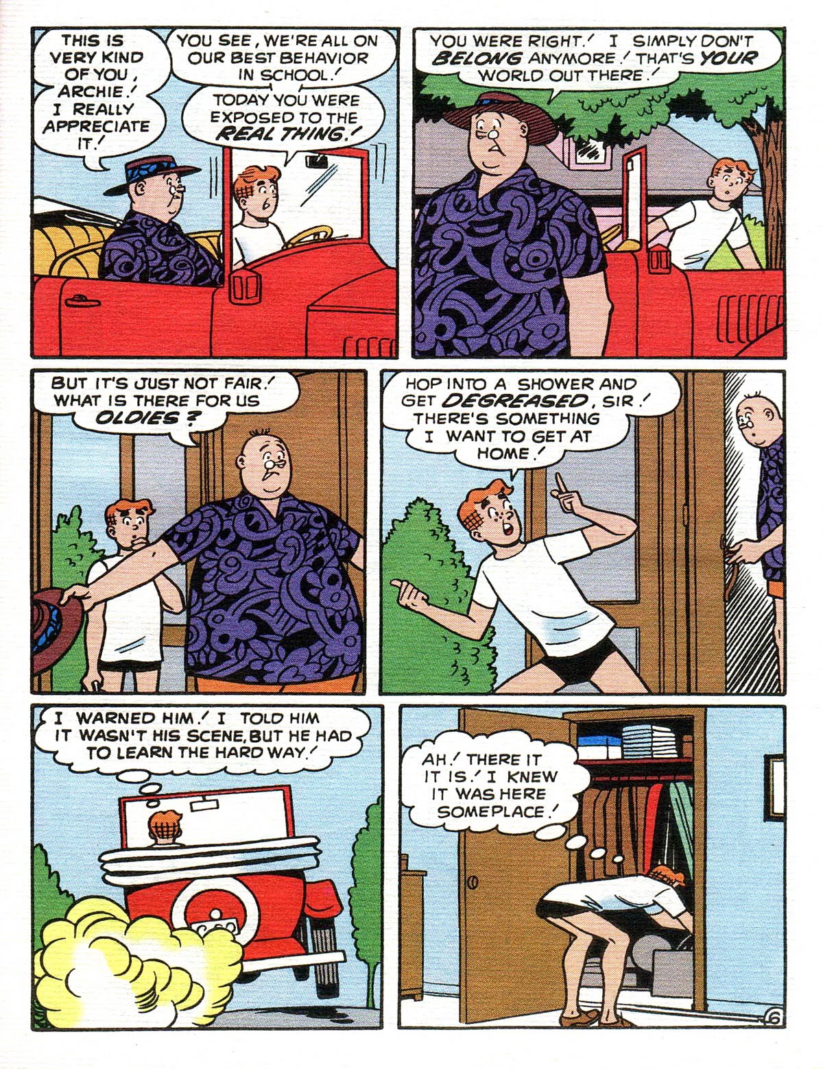 Read online Archie's Double Digest Magazine comic -  Issue #153 - 151