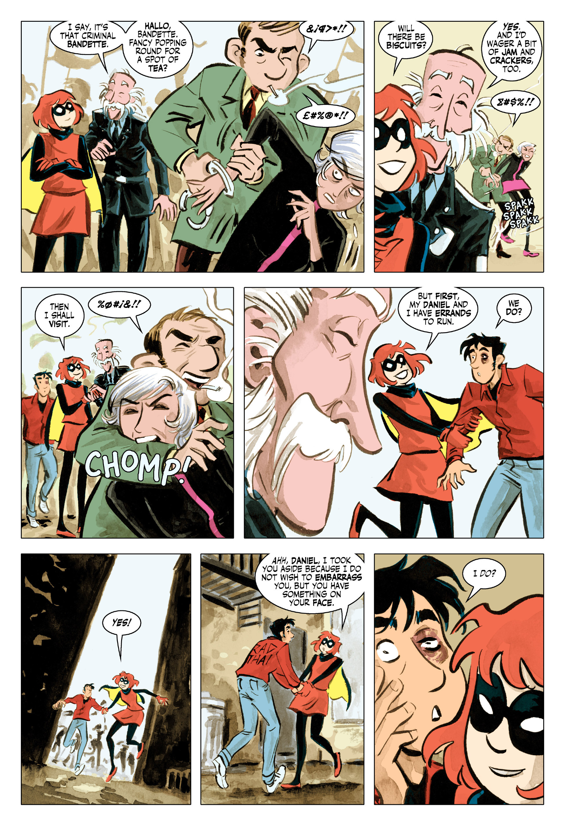 Read online Bandette (2012) comic -  Issue #13 - 9