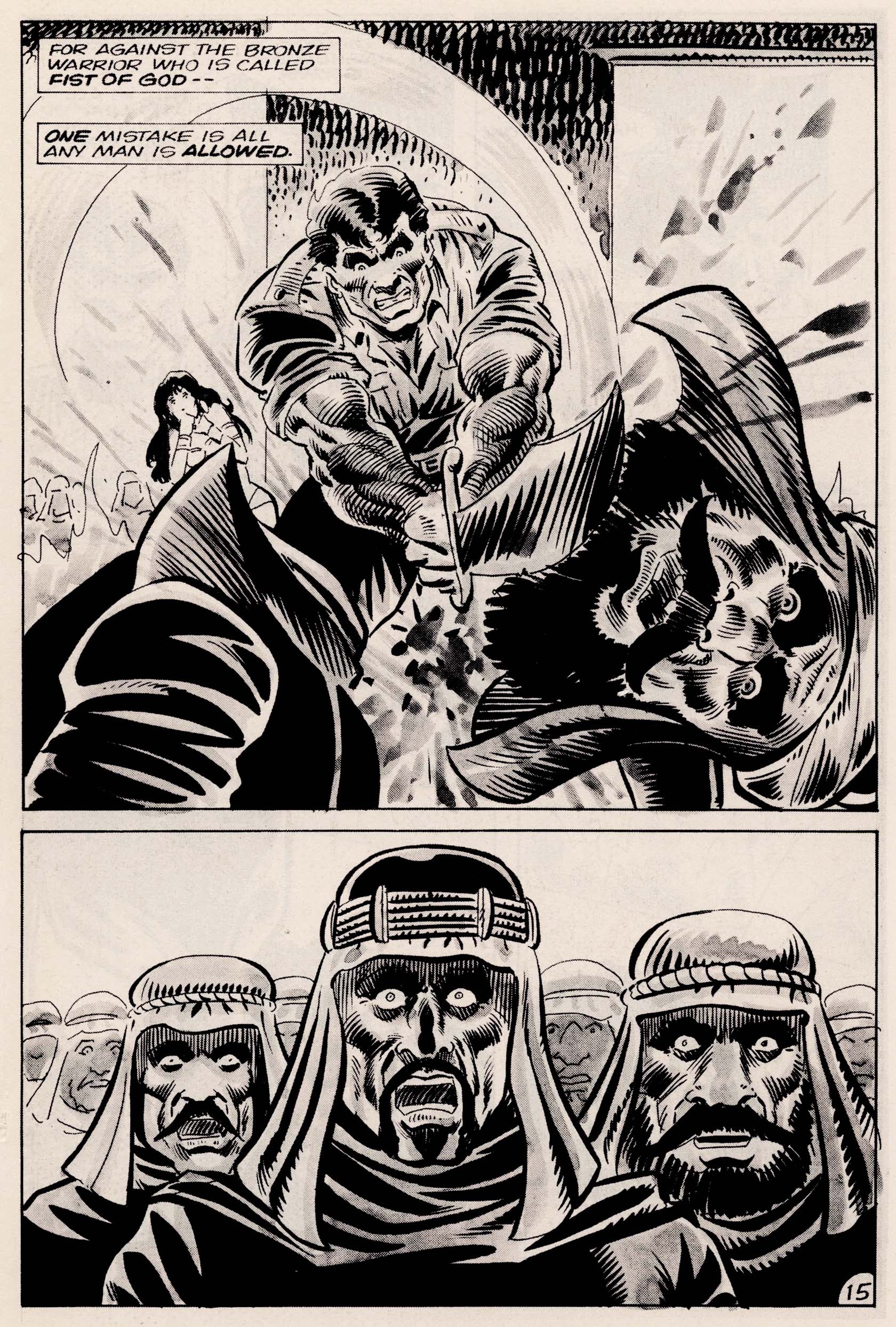 Read online The Fist of God comic -  Issue #4 - 17