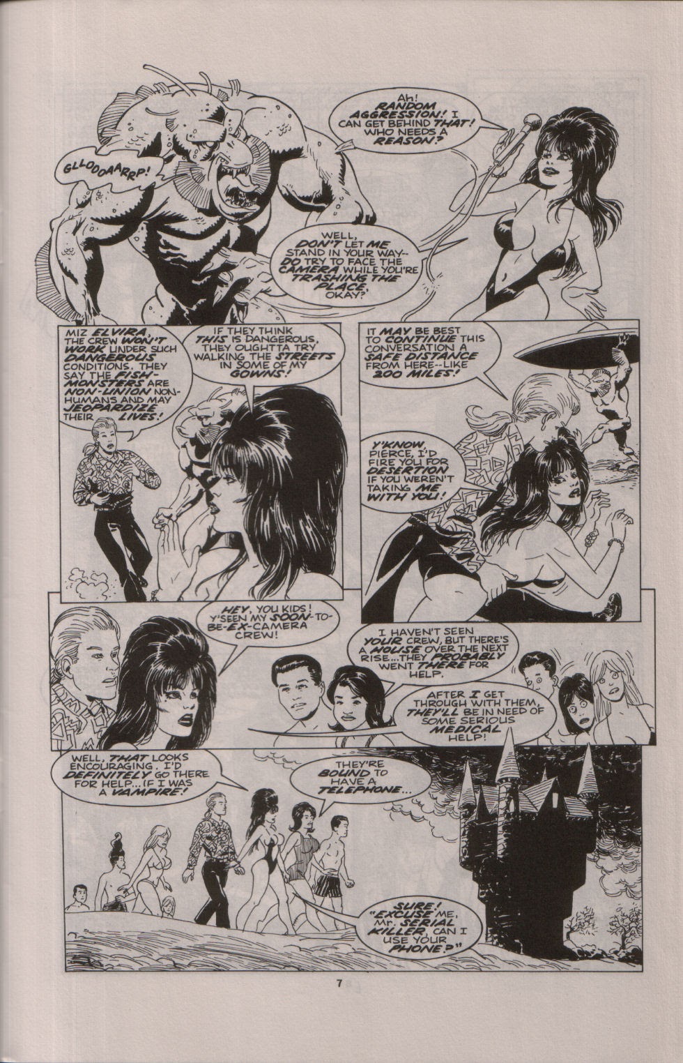 Read online Elvira, Mistress of the Dark comic -  Issue #24 - 8