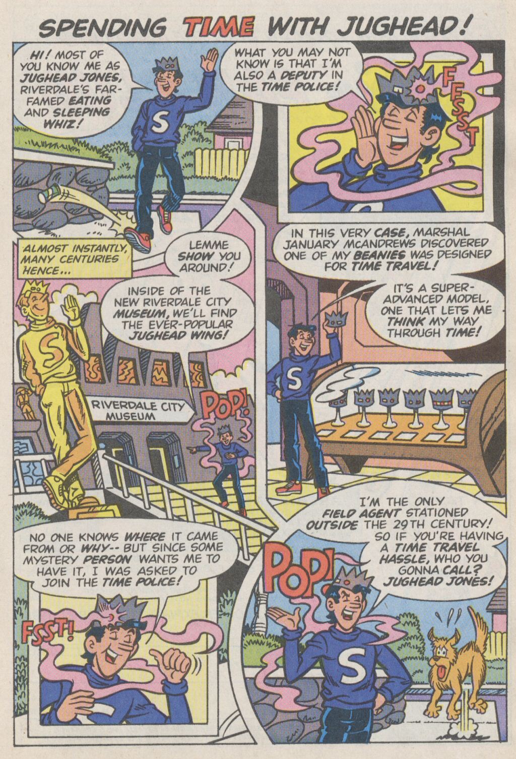 Read online Jughead's Time Police comic -  Issue #1 - 20